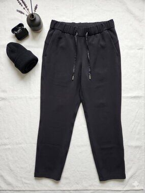 lululemon athletica Black Women's Drawstring Jogger Pants